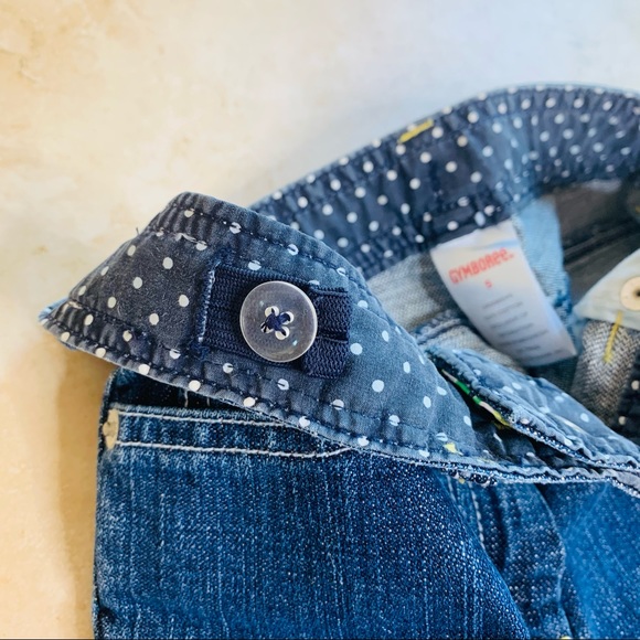GYMBOREE PREP CLUB Turtle Ribbon Belt Denim Jeans - Picture 6 of 9